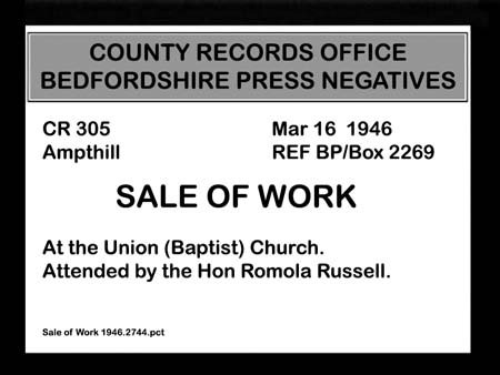 Sale of Work 1946.2744