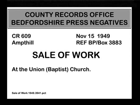 Sale of Work 1949.3941