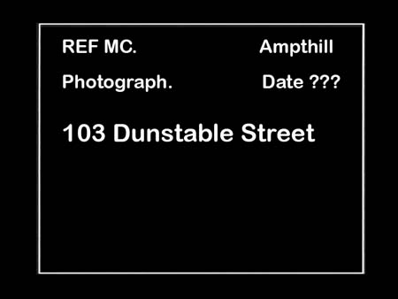 DunstableSt(103)Date ?01