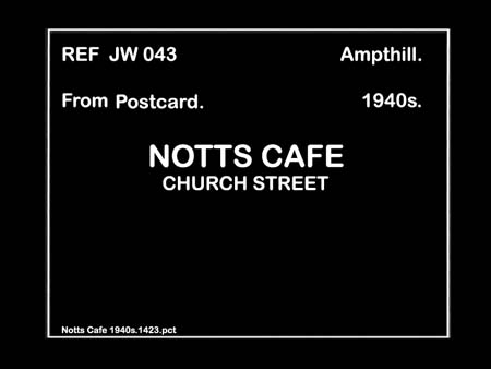 Notts Cafe 1940s.1423