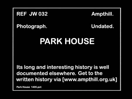 Park House. Date ? 01