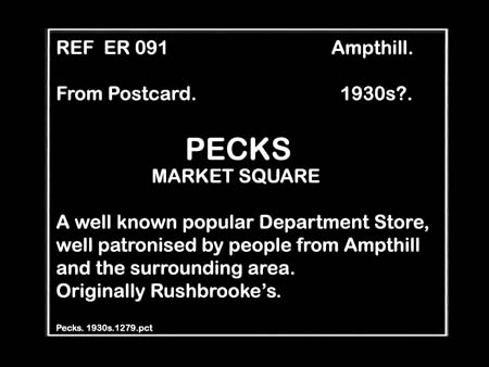 Pecks. 1930s.1279