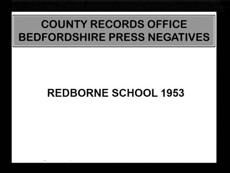 Redborne School 1953 00
