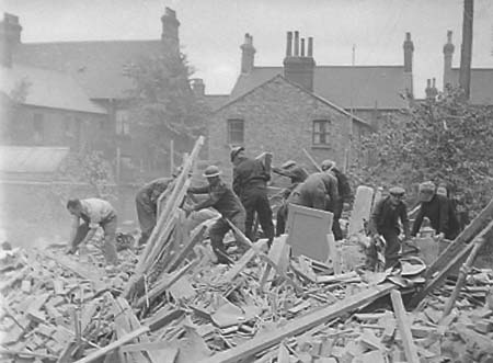 Bomb Damage  10 1942