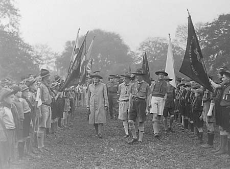 Chief Scout Visit 07 1943