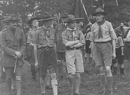 Chief Scout Visit 09 1943