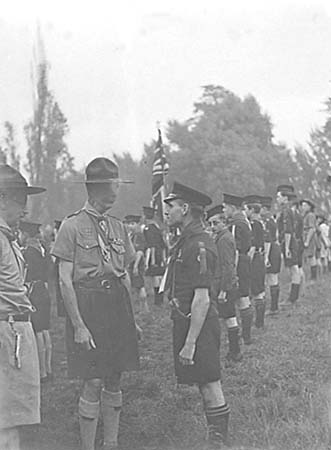 Chief Scout Visit 15 1943