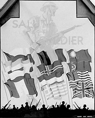 1944  Fundraising Mural