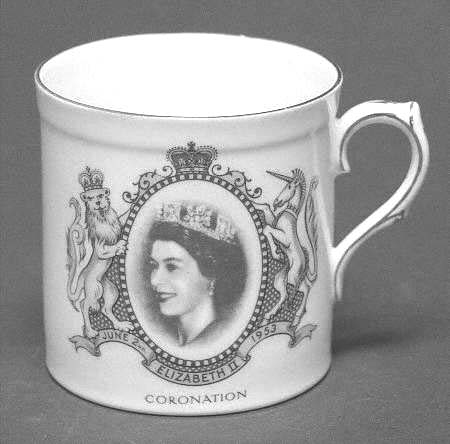   H Coronation Mug