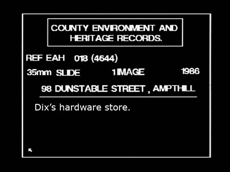 Dix's. 1986.5572