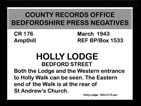 Holly Lodge. 1943.2174
