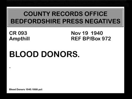 Blood Donors 1940.1868