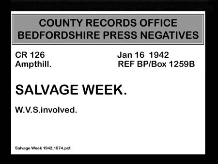 Salvage Week 1942.1974