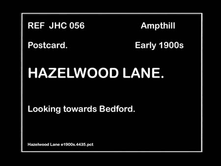 Hazelwood Lane e1900s.4435
