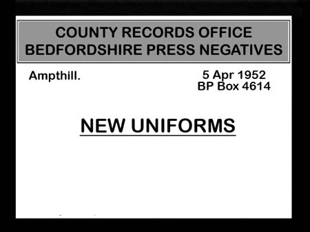 New Uniforms 1952 01