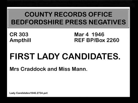   Lady Candidates '46.2734