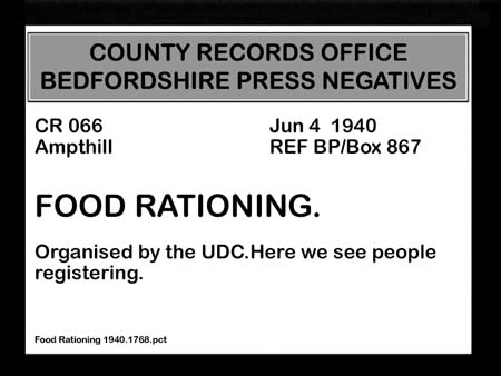 Food Rationing 1940.1768