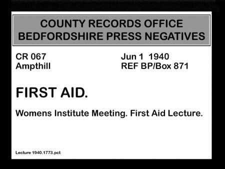 First Aid 1940.1773