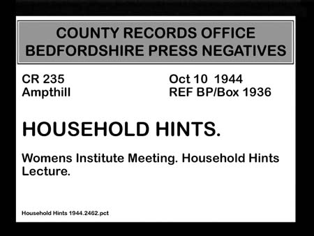 Household Hints 1944.2462