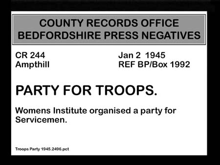 Troops Party 1945.2496